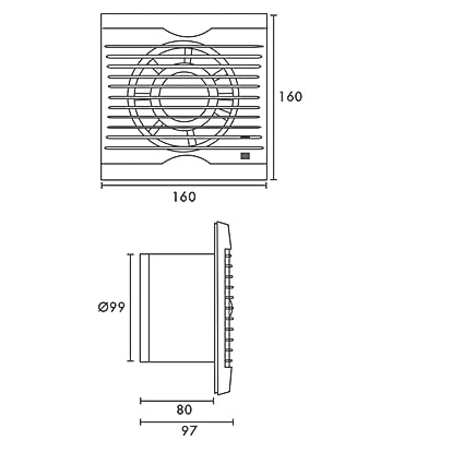 Buy Exhaust Fan in England | EDE Online Shop