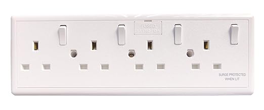 Electrical Socket Extension Board with Surge Protection