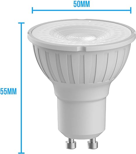 Megaman Gu10 Reflector Dimmable Led Lamp, 5 Watt, 2800K Color Temperature, Warm White