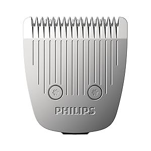 Beard & Stubble Trimmer/Hair Clipper for Men, Series 5000, 40 Length Settings, Self-Sharpening Metal Blades, UK 3-Pin Plug - BT5502/13 - Philips